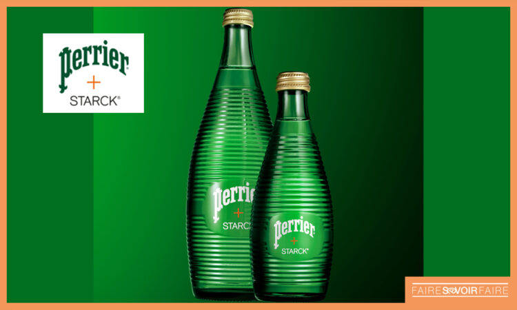 En Collaboration Avec Philippe Starck Perrier D Voile Une Bouteille