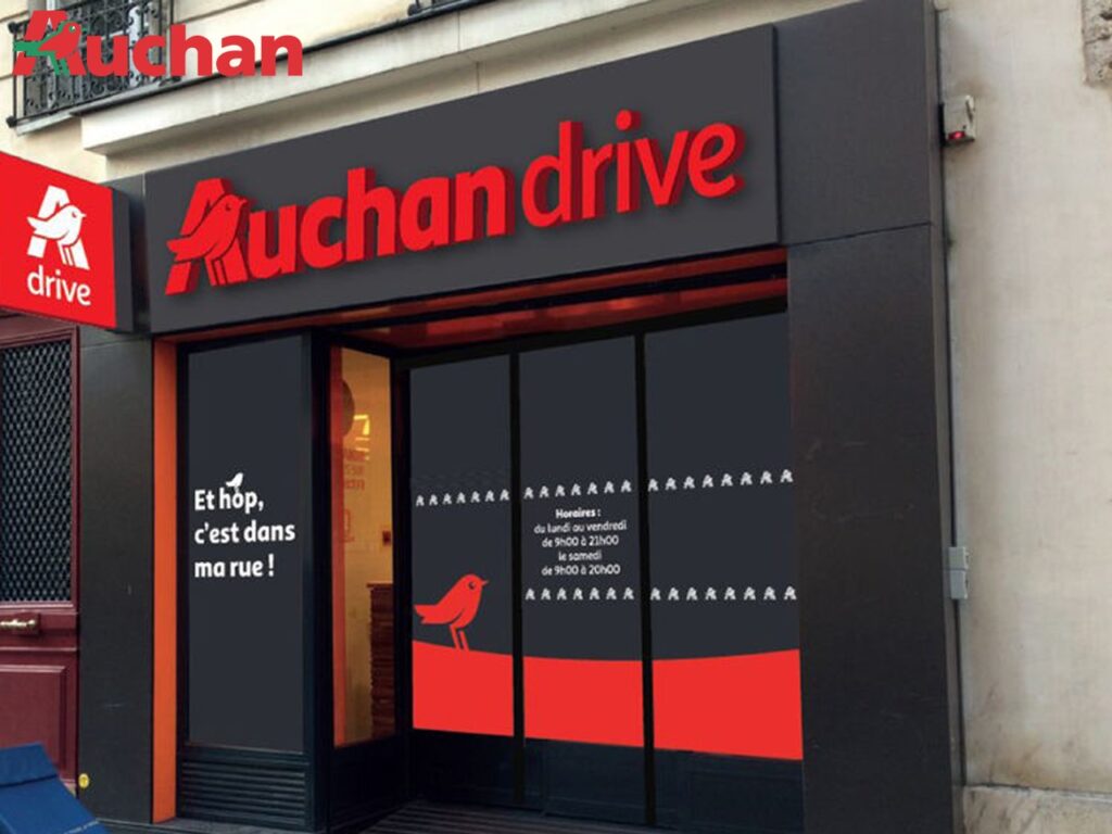 Auchan relance son Drive Piéton à Paris, sous le nom de "Auchan Drive