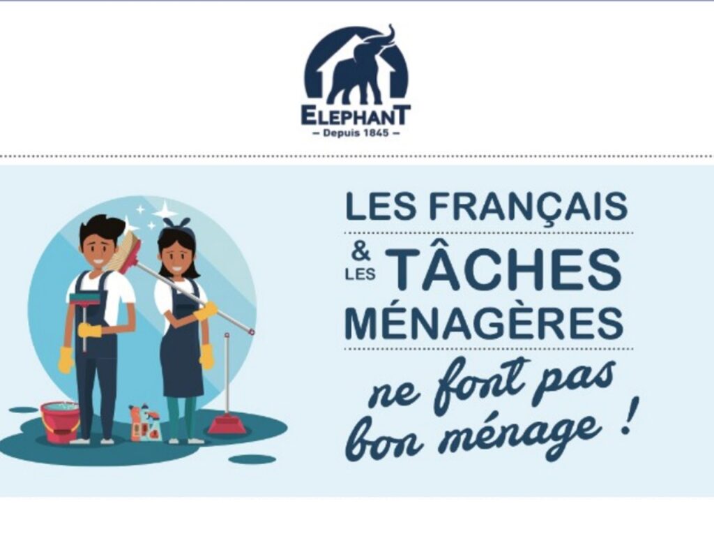 Elephant Les Français Et Les Tâches Ménagères Ne Font Pas Bon Ménage Faire Savoir Faire 