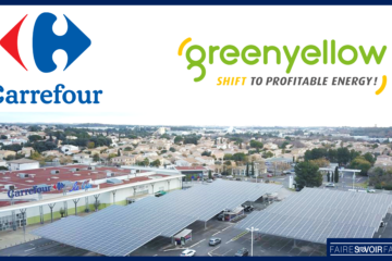 Carrefour et GreenYellow solarisent 350 parkings en France