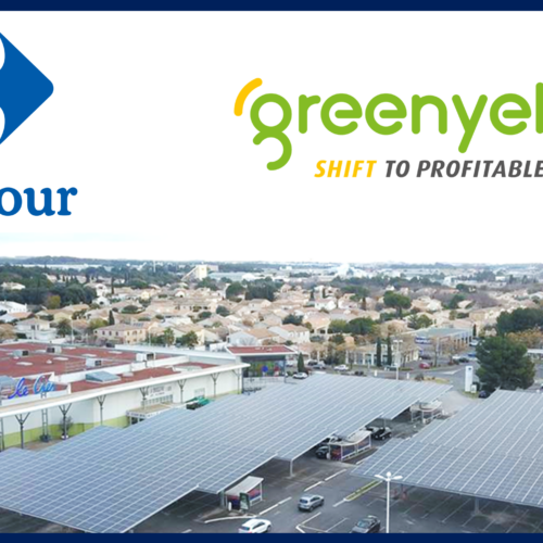 Carrefour et GreenYellow solarisent 350 parkings en France