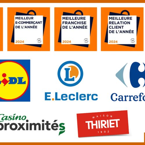 Lidl, Leclerc, Carrefour, Casino et Thiriet distinguées par les Trophées Meilleure Chaîne de Magasins de l’Année 2025