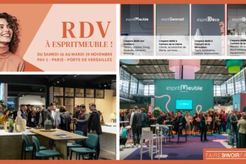 Meubles et décoration : le salon professionnel EspritMeuble revient du 16 au 19 novembre à Paris [badge gratuit]