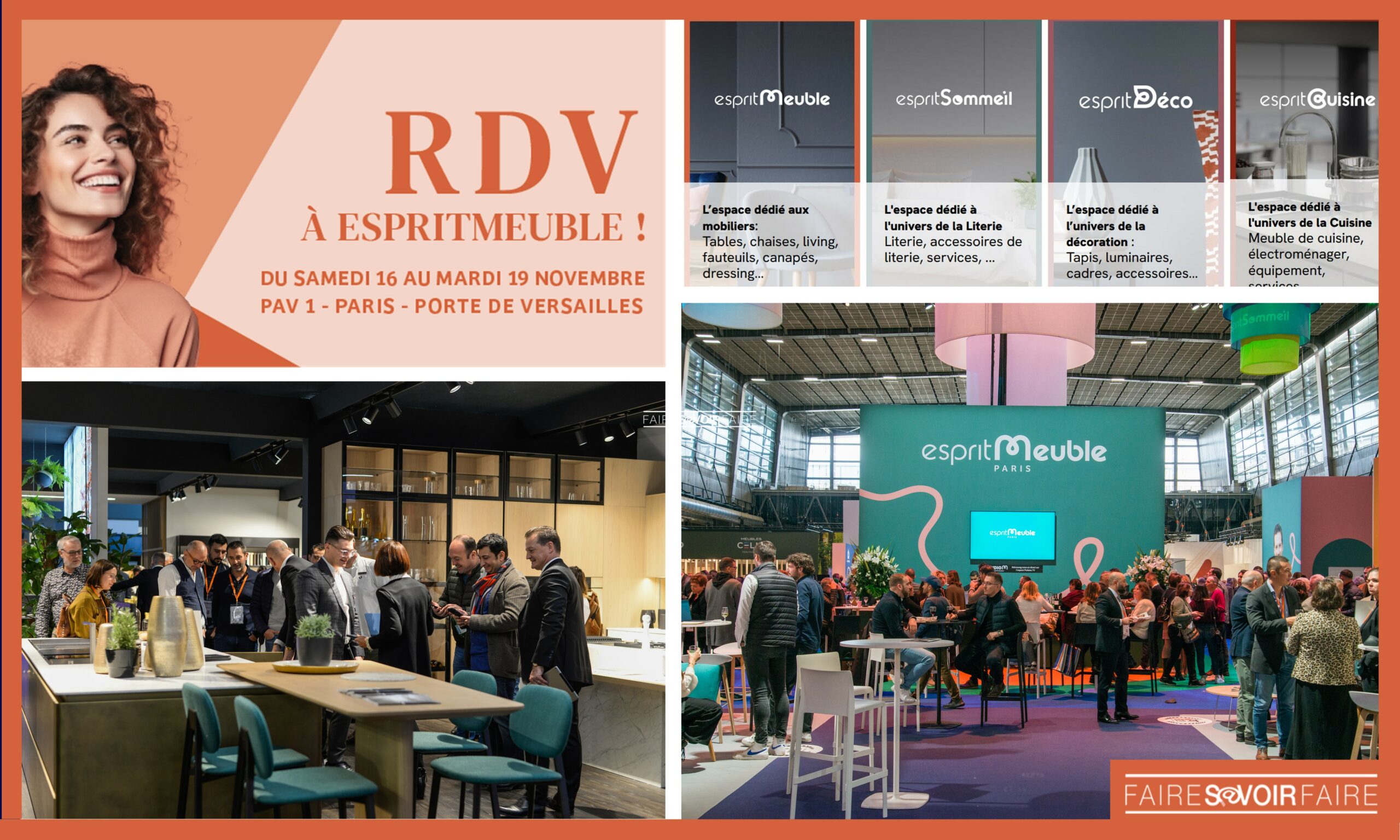 Meubles et décoration : le salon professionnel EspritMeuble revient du 16 au 19 novembre à Paris [badge gratuit]