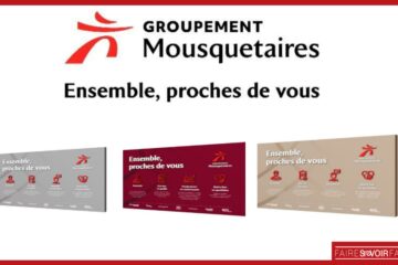 Le Groupement Mousquetaires affirme son identité collective avec sa nouvelle signature « Ensemble, proches de vous »