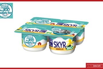 Les 300 Laitiers Bio enrichissent leur gamme SKYR avec une touche de vanille