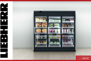 Liebherr a reçu un Red Dot Design Award pour sa vitrine négative Cliff dédiée à la distribution alimentaire﻿