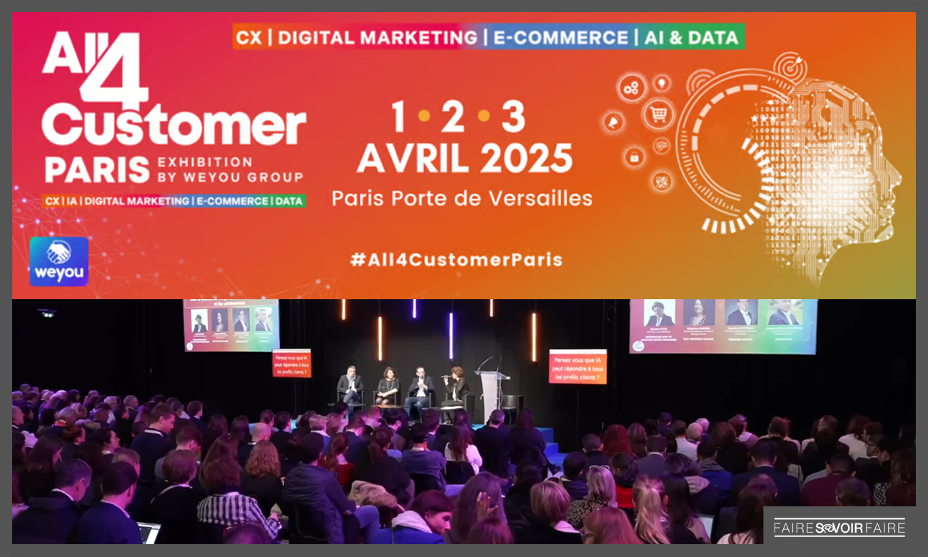 Le salon All4Customer revient les 1, 2 et 3 avril 2025 à Paris 