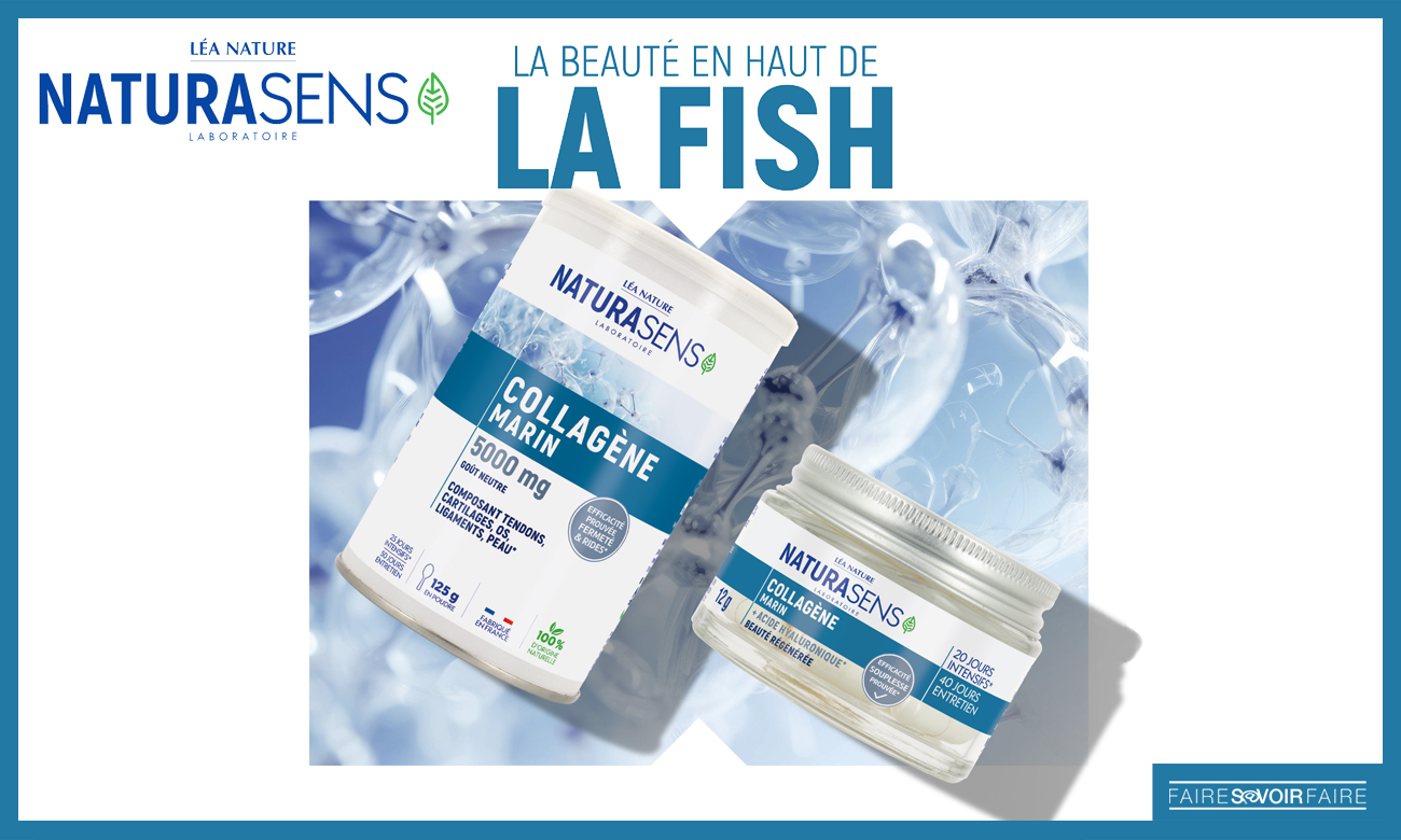 Naturasens de Léa Nature distribue son collagène marin en GMS